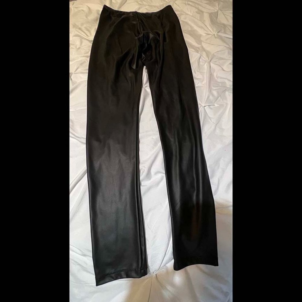 BP faux leather leggings